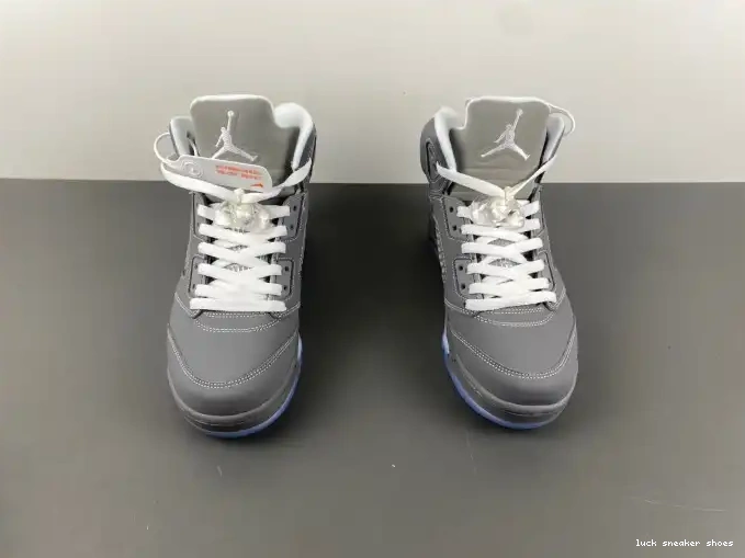 Rep LUCY 136027-005 Retro Wolf Grey 5 Jordan Air 0610